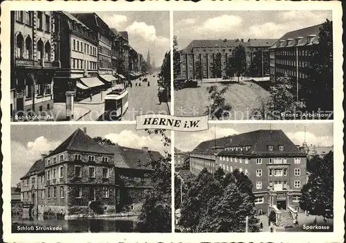 Herne Westfalen Schloss Struenkede Bahnhofstrasse Kat. Herne