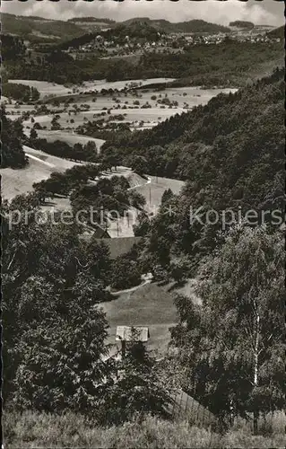 Lindenfels Odenwald Blick durch das Brombacher Tal Kat. Lindenfels