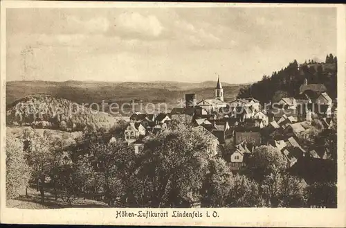 Lindenfels Odenwald Burg Kat. Lindenfels