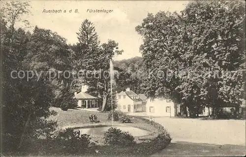 Auerbach Bergstrasse Fuerstenlager Kat. Bensheim