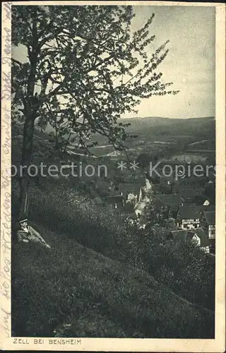 Bensheim Bergstrasse Zell Kat. Bensheim