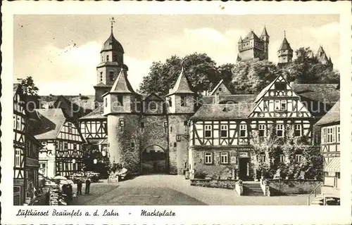 Braunfels Marktplatz Kat. Braunfels