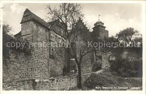 Neustadt Odenwald Burg Breuberg Kat. Breuberg