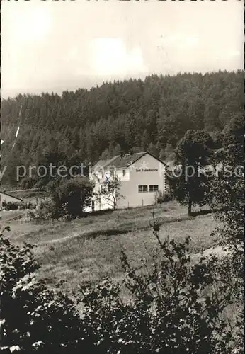 Olfen Odenwald Gasthaus Pension Cafe Zum Finkenbachtal Kat. Beerfelden