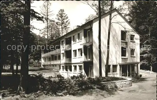 Oberursel Taunus Kuranstalt Hohe Mark Haus Emilie Kat. Oberursel (Taunus)