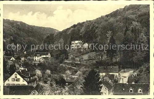 Auerbach Bergstrasse Christliches Erholungsheim Waldruhe Kat. Bensheim