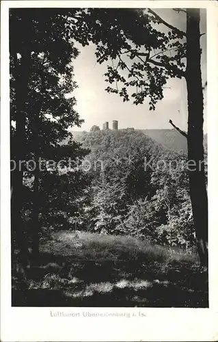 Oberreifenberg Blick zur Burg Kat. Schmitten