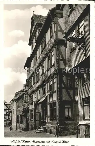 Alsfeld Rittergasse Neurath  Haus Kat. Alsfeld