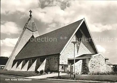 Schlitz Katholische Kirche Kat. Schlitz