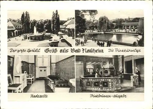 Bad Nauheim Trinkkuranlage Trinkbrunnen  Ausgabe Kat. Bad Nauheim