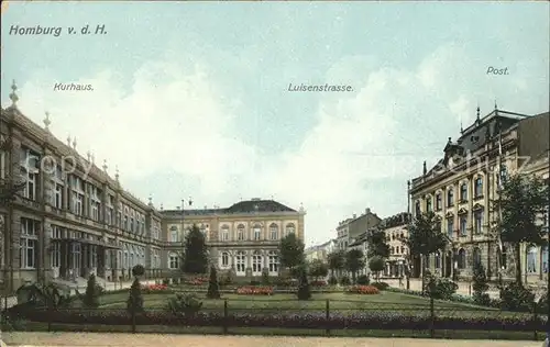 Homburg Bad Kurhaus Luisenstrasse Post Kat. Bad Homburg v.d. Hoehe