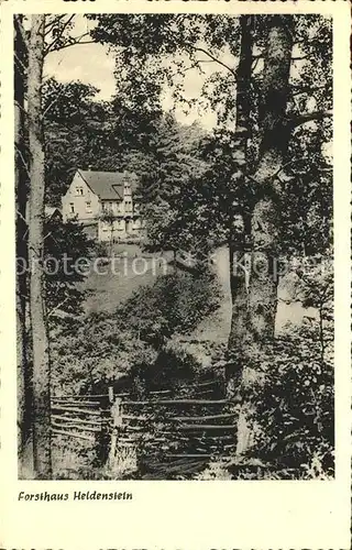 Edenkoben Forsthaus Heldenstein Pfaelzer Wald Kat. Edenkoben