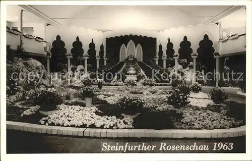 Steinfurth Bad Nauheim Steinfurther Rosenschau 1963 Kat. Bad Nauheim