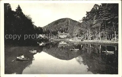 Bad Bergzabern Partie am Stauweiher Kat. Bad Bergzabern