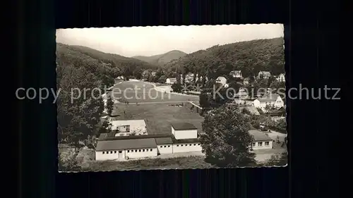 Bad Bergzabern Trinkhalle mit Kurtal Kat. Bad Bergzabern