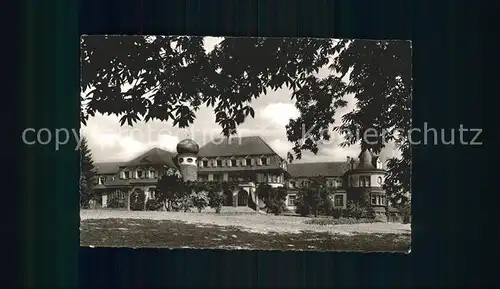 Bad Bergzabern Erholungsheim Liebfrauenberg Kat. Bad Bergzabern