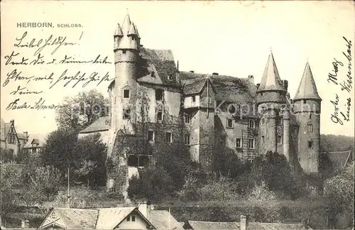Herborn Hessen Schloss Kat. Herborn