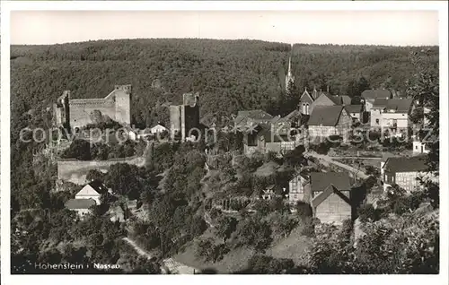 Nassau Lahn Burg Hohenstein Kat. Nassau