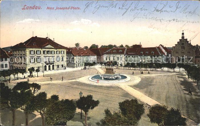Landau Pfalz Ostpark Max Josephs Platz Prinzregenten Denkmal