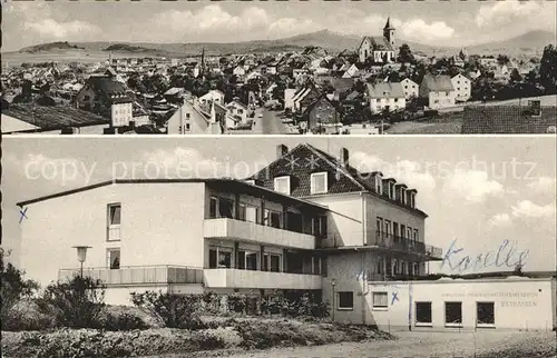 Huenfeld Panorama Feierabendheim Bethanien Kat. Huenfeld