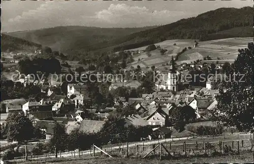 Gersfeld Rhoen Panorama Kat. Gersfeld (Rhoen)