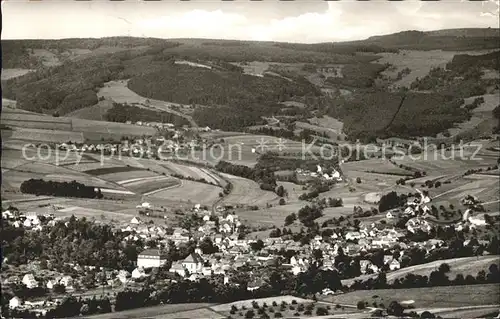 Gersfeld Rhoen Totalansicht Hotel zur Sonne Kneippkurheim Kat. Gersfeld (Rhoen)