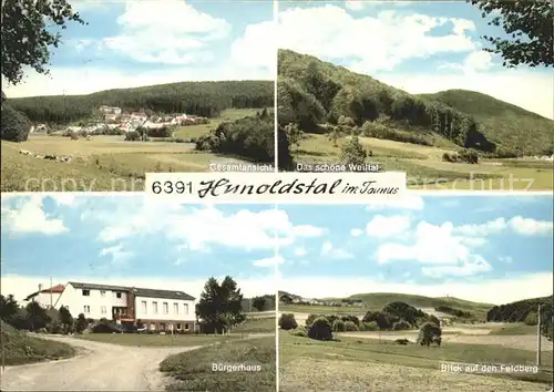 Hunoldstal Gesamtansicht Weiltal Buergerhaus Feldbergblick Kat. Schmitten