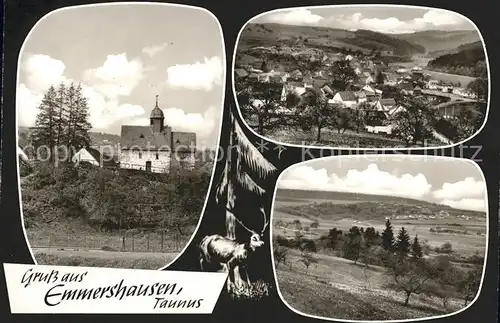 Emmershausen Totalansicht Kapelle Panorama Kat. Weilrod