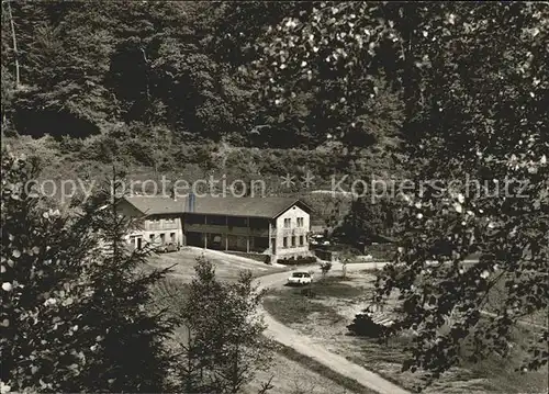 Elmstein Gasthaus Zum stillen Tal Hornesselwiese Kat. Elmstein