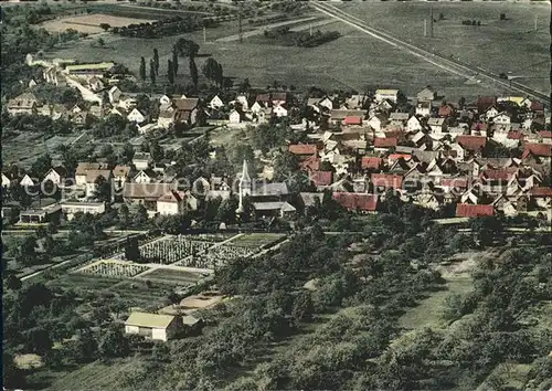 Stierstadt Taunus Fliegeraufnahme Kat. Oberursel (Taunus)