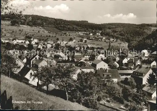 Schmitten Taunus Ortsansicht Kat. Schmitten