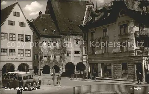 Isny Allgaeu Marktplatz Kat. Isny im Allgaeu