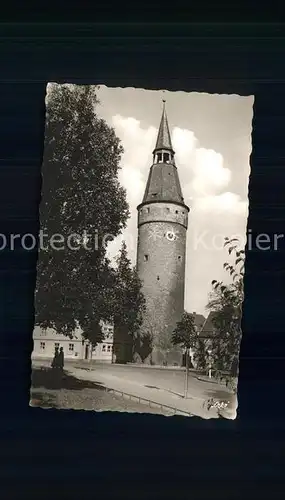 Kitzingen Der schiefe Turm Kat. Kitzingen