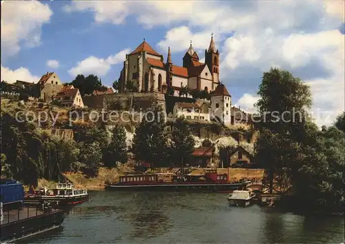 Breisach Rhein St Stephans Muenster Hafenpartie Kat. Breisach am Rhein