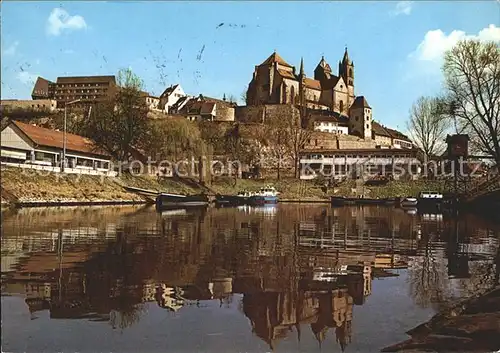 Breisach Rhein St Stephansmuenster Hafenpartie Kat. Breisach am Rhein