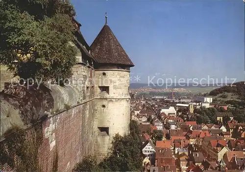 Heidenheim Brenz mit Schloss Hellenstein  Kat. Heidenheim an der Brenz