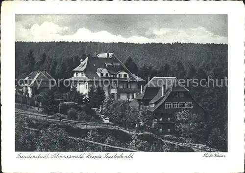 Freudenstadt Hospiz und Kurhaus Teuchelwald Kat. Freudenstadt