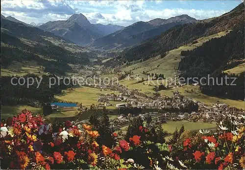 Kirchberg Tirol Panorama Alpenflora Kat. Kirchberg in Tirol