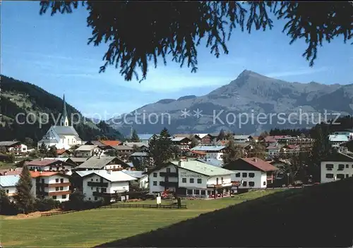 Kirchberg Tirol mit Kitzbueheler Horn Kat. Kirchberg in Tirol