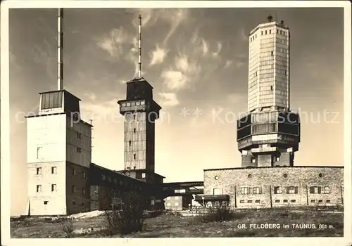 Feldberg Taunus Observatorium Kat. Schmitten