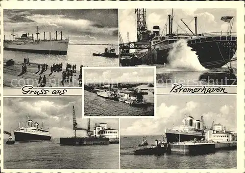 Bremerhaven Schiffe Dampfer Passagierschiff Kat. Bremerhaven