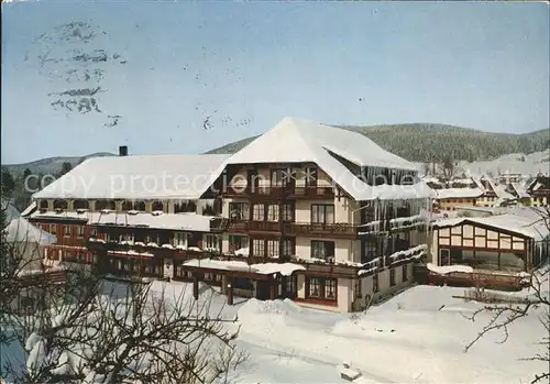 Haeusern Schwarzwald Hotel Adler Kat. Haeusern