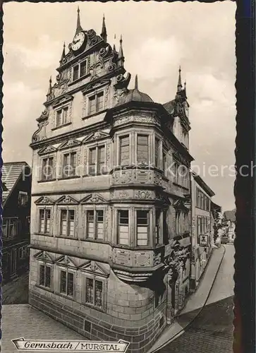 Gernsbach Altes Rathaus Kat. Gernsbach