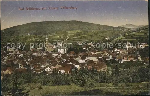 Bad Brueckenau mit Kloster Volkersberg Kat. Bad Brueckenau