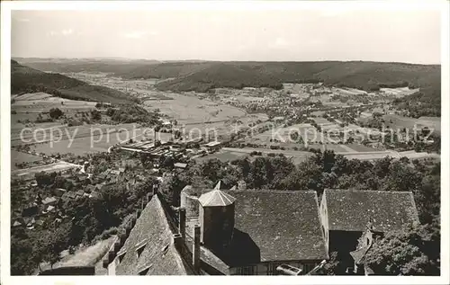 Breuberg Burg Breuberg Burgschaenke Panorama Kat. Breuberg