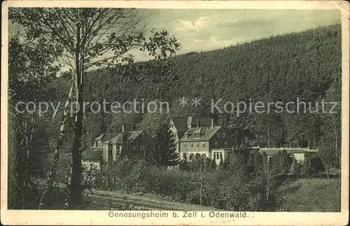 Zell Odenwald Genesungsheim Kat. Bad Koenig