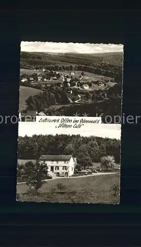 Olfen Odenwald Gasthaus Pension Hoehen Cafe Kat. Beerfelden