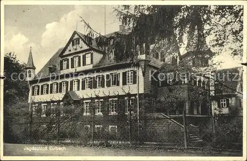 Michelstadt Jagdschloss Eulbach Kat. Michelstadt