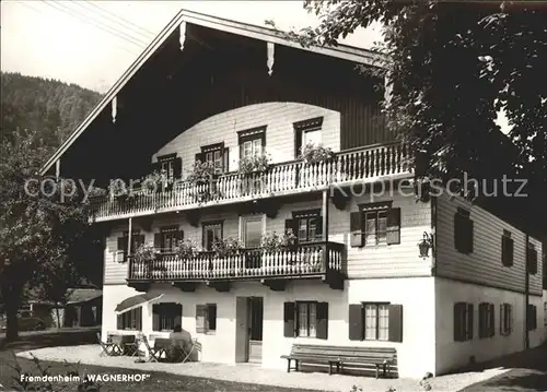 Oberaudorf Fremdenheim Wagnerhof Kat. Oberaudorf