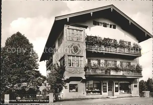 Tegernsee Fremdenheim Haus Bertele Kat. Tegernsee